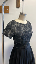 Load image into Gallery viewer, Vintage Lace Black Dress
