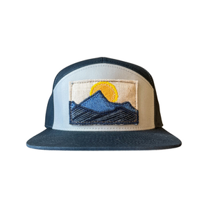 Upcycled Patch Hat Gold/Grey