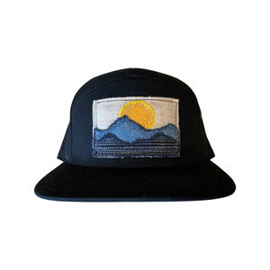 Upcycled Patch Hat Gold/Grey