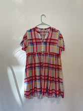 Load image into Gallery viewer, Plaid Babydoll dress
