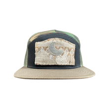 Load image into Gallery viewer, Upcycled Patch Hat Gold/Grey
