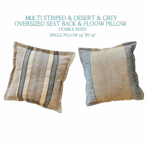 Chair Back & Floor Pillows