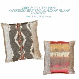 Chair Back & Floor Pillows