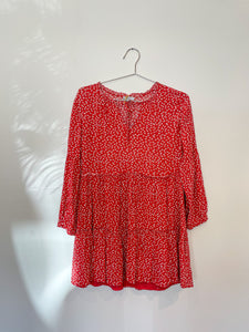 Micro Floral Babydoll dress